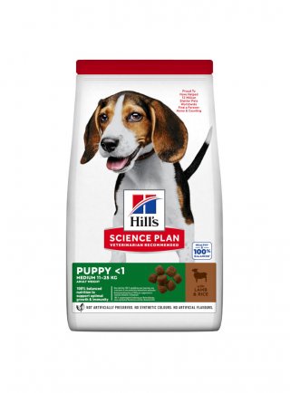 SP Canine PUPPY HEALTY DEVELOPMENT Lamb & rice 12kg (9264N - 604271)