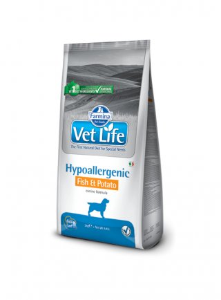 N&D VET LIFE canine - HYPOALLERGENIC FISH & POTATO 12kg