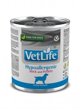 N&D wet VET LIFE canine - HYPOALLERGENIC DUCK & POTATO 300g