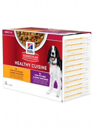 SP Canine Adult Chicken Beef MEGAPACK 12x90g (606735) - in esaurim.