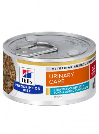 PD Feline c/d Stress Tuna & Veg Stew 82g (605865)