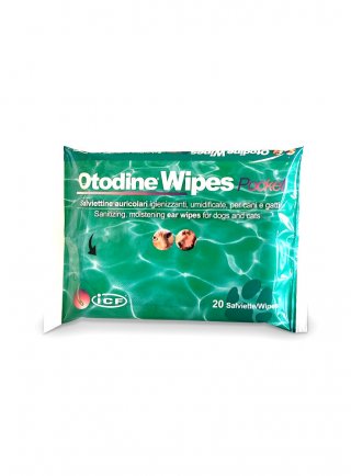 OTODINE WIPES POCKET 20 salviette