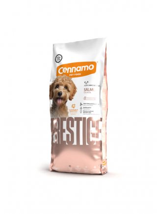 PRESTIGE DOG PUPPY MINI & MEDIUM SALMONE 12KG