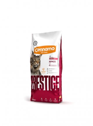 PRESTIGE CAT ADULT STERILIZED MANZO 10KG