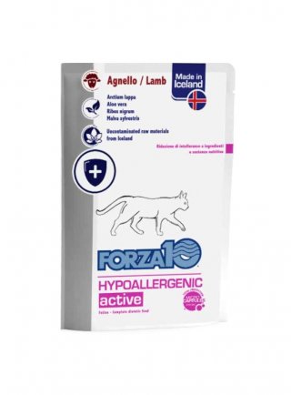 Forza 10 Hypo Agnello Actiwet 12 x 100g in buste - gatto