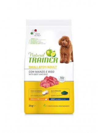 PROMO - TRAINER Natural DOG S&T 2Kg Manzo e Riso