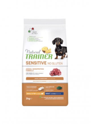 PROMO - TRAINER Natural DOG S&T 2Kg Salmone SENSITIVE NO GLUTEN