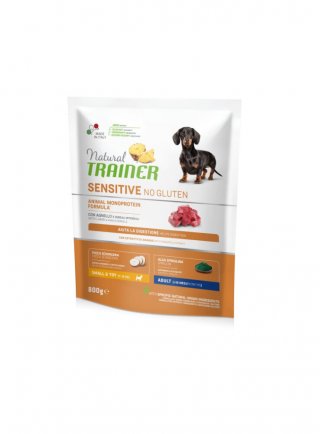 PROMO - TRAINER Natural DOG S&T 800g Agnello SENSITIVE NO GLUTEN