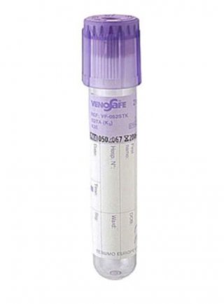 PROVETTA VENOSAFE 9ml VIOLA EDTA