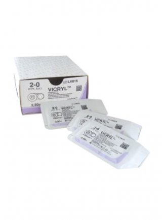 VICRYL AGO TRIANG. CP-1 usp0 ep3,5 V467H 36mm 1/2C 70cm